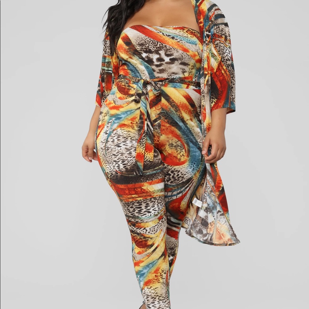 Halter Jumper with matching short sleeve shirt